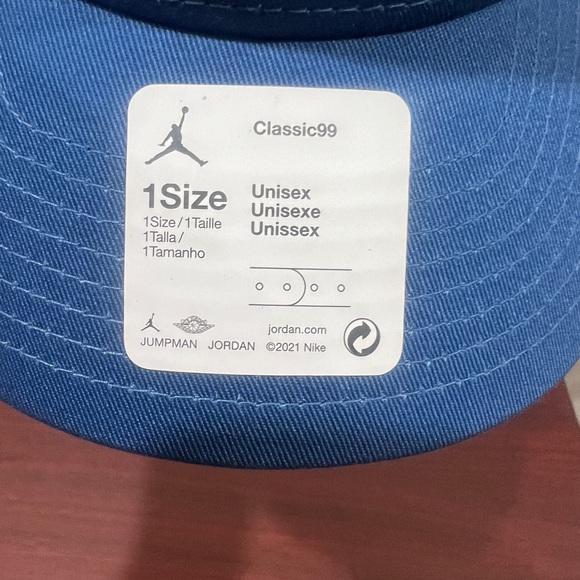 Air Jordan, Classic99 Hat, DV3148 485, Flight, Blue & White - Picture 3 of 10